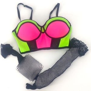 BodyRage/Fishnet Set